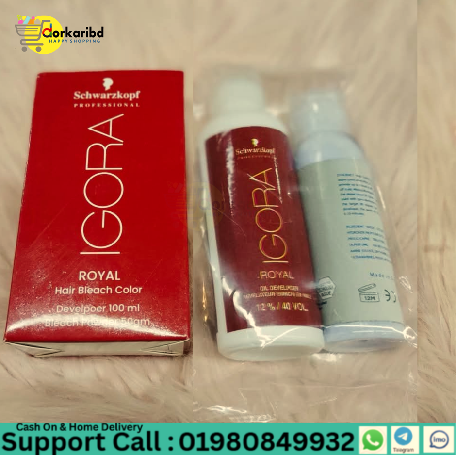 IGORA ROYAL HAIR BLEACH   – Hair Bleach 1 Pair Powder