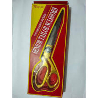 Golden Handle Stainless Steel  Senior Tailor Scissors-Medium (10.5 Inch) - 1 Pics