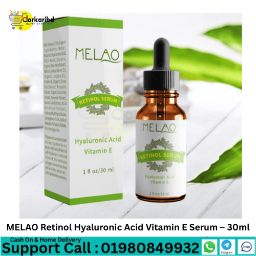 MELAO Retinol Hyaluronic Acid Vitamin E Serum – 30ml