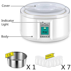 Yogurt Doi Maker Stainless Steel Automatic- Big -1.5L