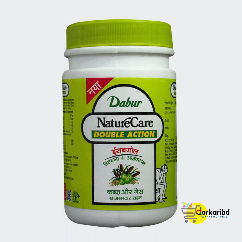 Dabur Nature Care Isabgol (Double Action) - 100 gm