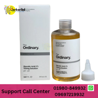 The Ordinary Glycolic Acid 7% Exfoliating Toner Bottle - 240ml