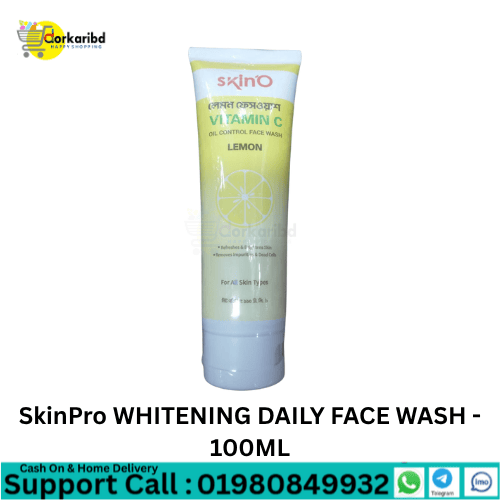 SkinPro WHITENING DAILY FACE WASH - 100ML