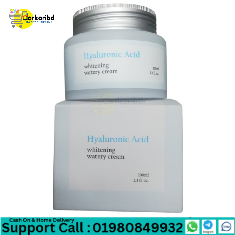 Pure Ground Hyaluronic Acid Whitening Watery Pure Ground Cream - 100ml Code 94612718