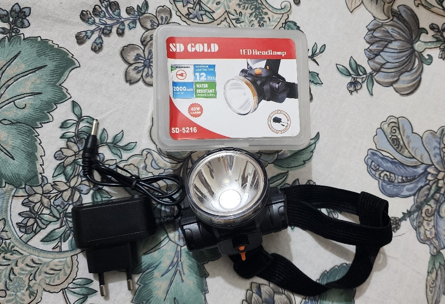 High Power Headlamps Hunting Headlight Camping Head Torch Light Led Head Lamp - Illuminate Your Adventures With This High-Power Headlamp