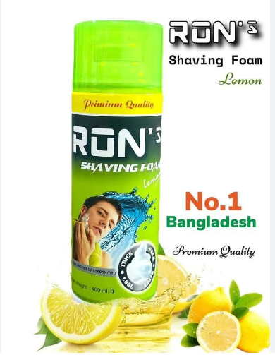 Ron's Lemon Shaving Foam 400 ml 1 Piece Made in Bangladesh